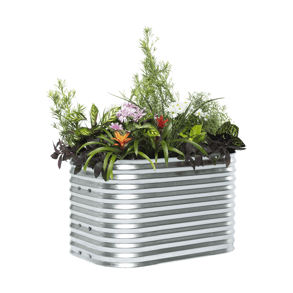 Cottage Raised Garden Bed – 56cm High | Galvanised Steel