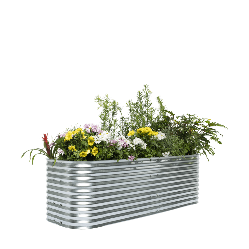 Allotment Raised Garden Bed – 56cm High | Galvanised Steel
