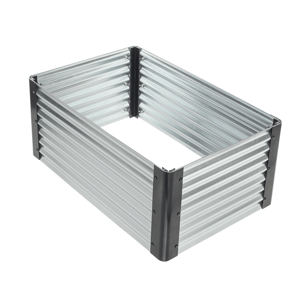 Meadow Plus Raised Garden Bed – 41cm High | Galvanised Steel